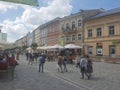 Poland, Lublin - the Krakowskie PrzedmieÃâºcie street.